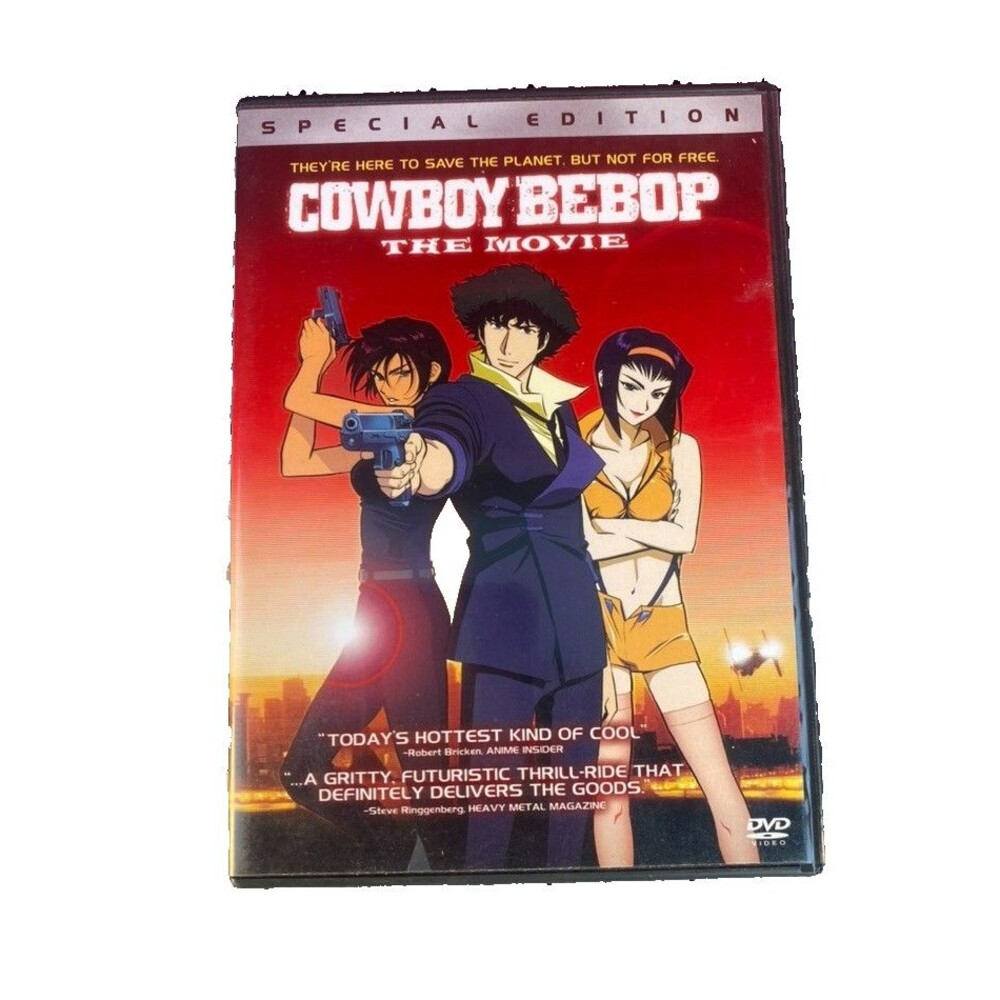 COWBOY BEBOP : THE MOVIE - DVD - 2003 - Special Edition- Anime - Rated R